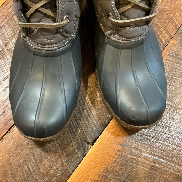 Sperry Women’s Quilted Duck Boots STS93027F Gray Size 7 – Waterproof - Picture 7 of 10